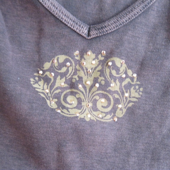 Three cotton tanks by One World, mix-colors, Sz S - Picture 3 of 8